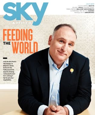 Sky Magazine Cover