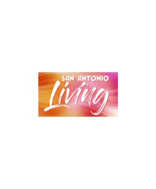 a colorful rectangular sign with white text