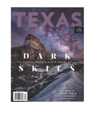 Texas Highways Magazine Cover December 2019